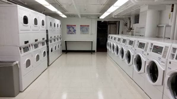 Multi-unit property laundry facility